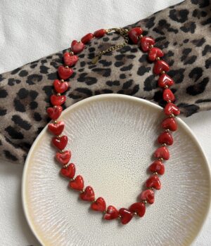 Heart necklaces