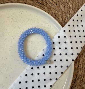 Shiny glow bracelet blue