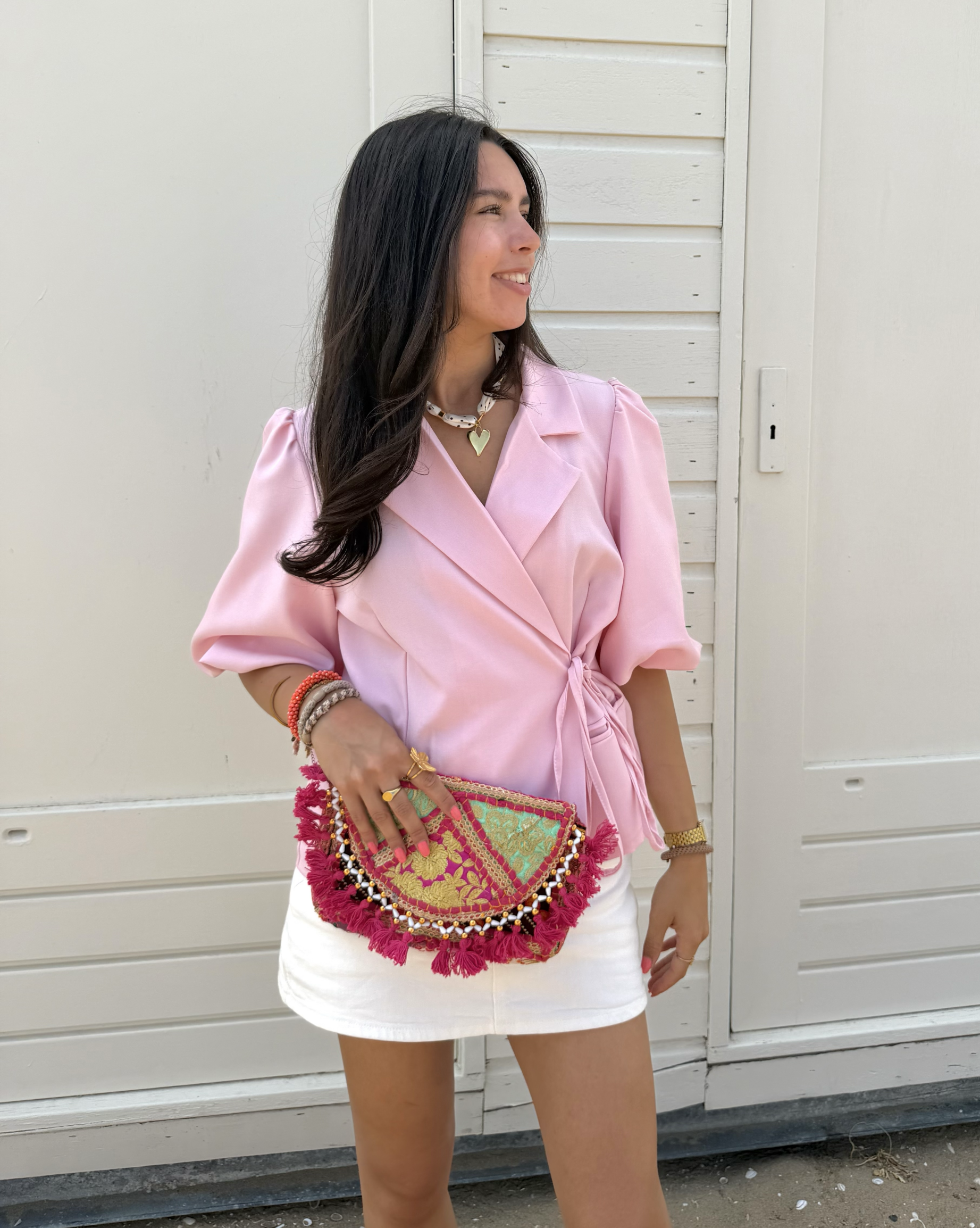 Nomi blazer pink