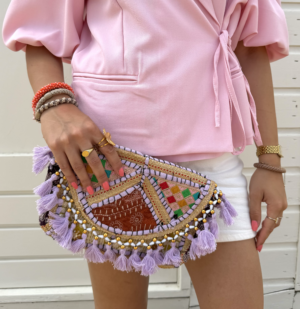 Ibiza bag purple
