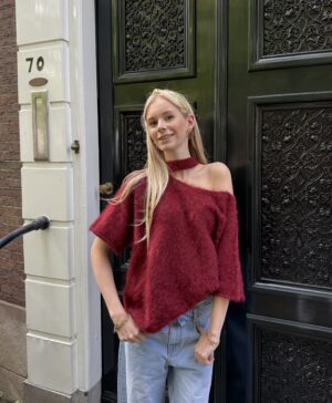 Mara knit bordeaux