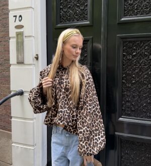 Panter blouse top