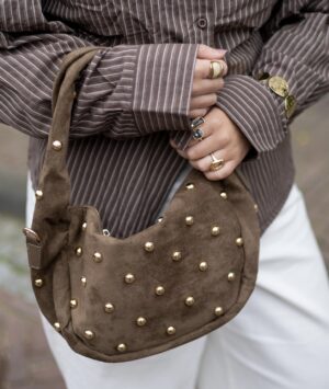 Mavi studs bag brown